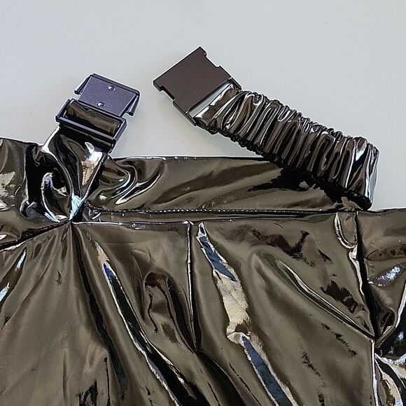 Bella Barnett PU Patent Leather Skirt - Picture 6 of 11